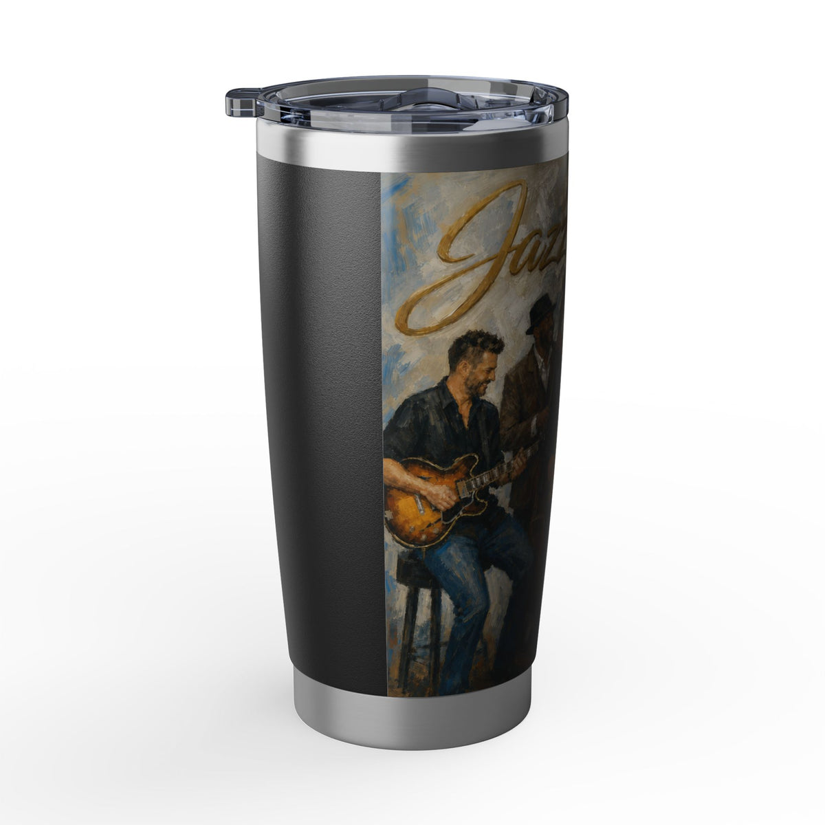Jazzmatters 20oz Travel Tumbler – Jazz Band Stainless Steel Mug