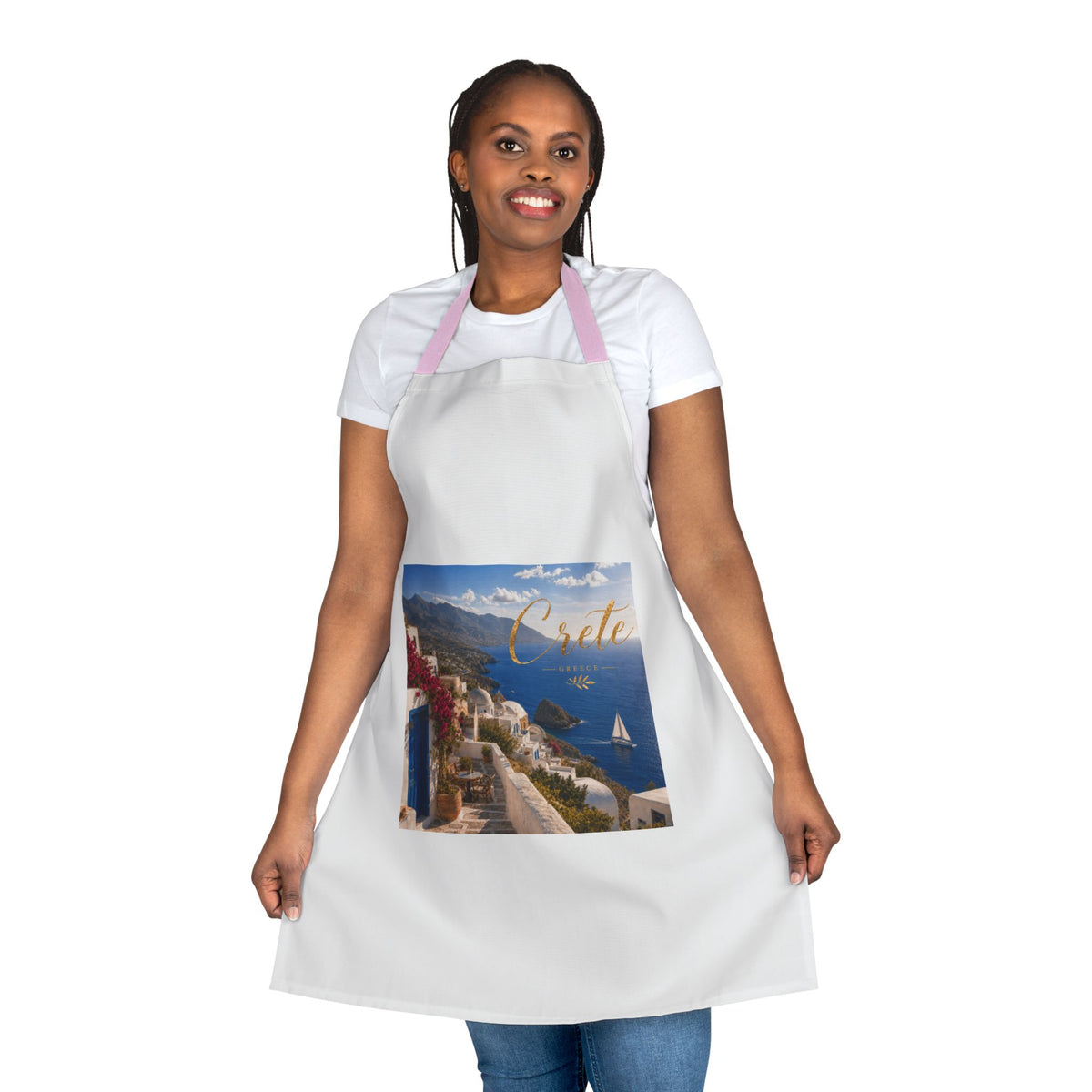 Greece Apron, 5-Color Straps (city)