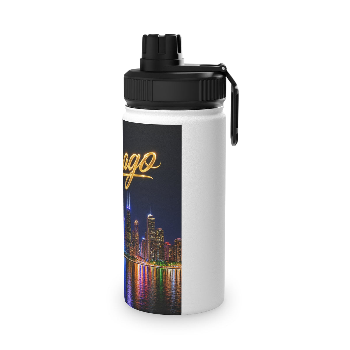 Stainless Steel Water Bottle, Chicago (city)