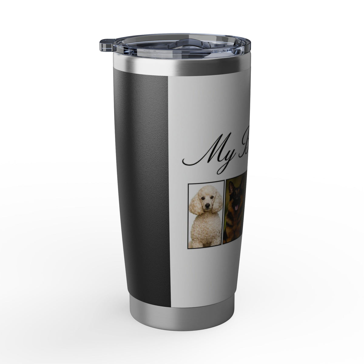 My Best Friend Dog Photo 20oz Tumbler — Insulated Travel Cup for Pet Lovers
