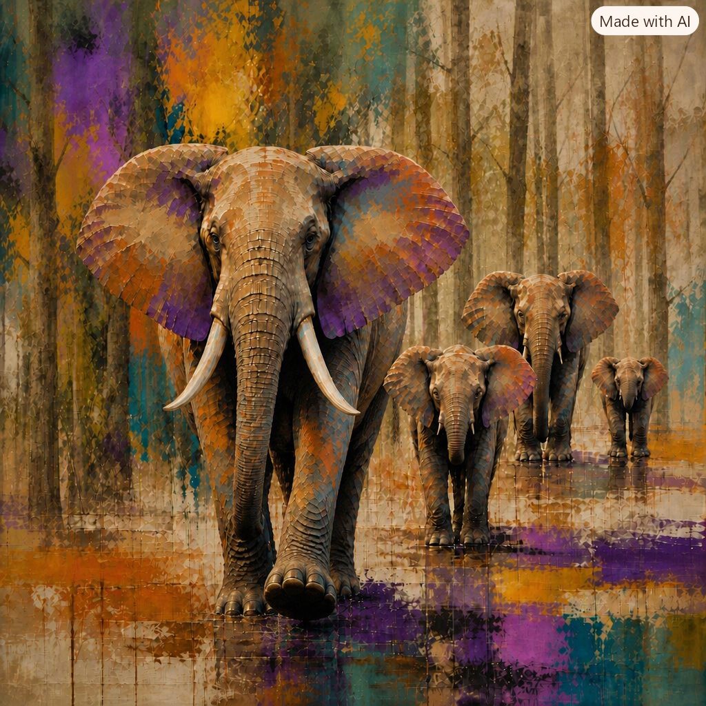 Elephant's walking mug.