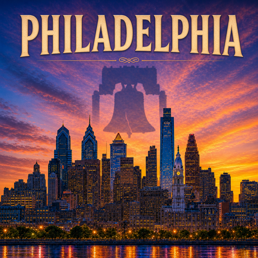 Philadelphia Tote Bag