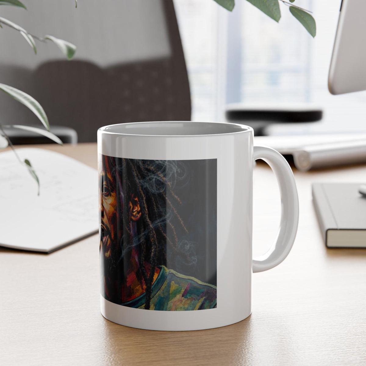 Reggae Singer Portrait Mug | Ceramic Mug