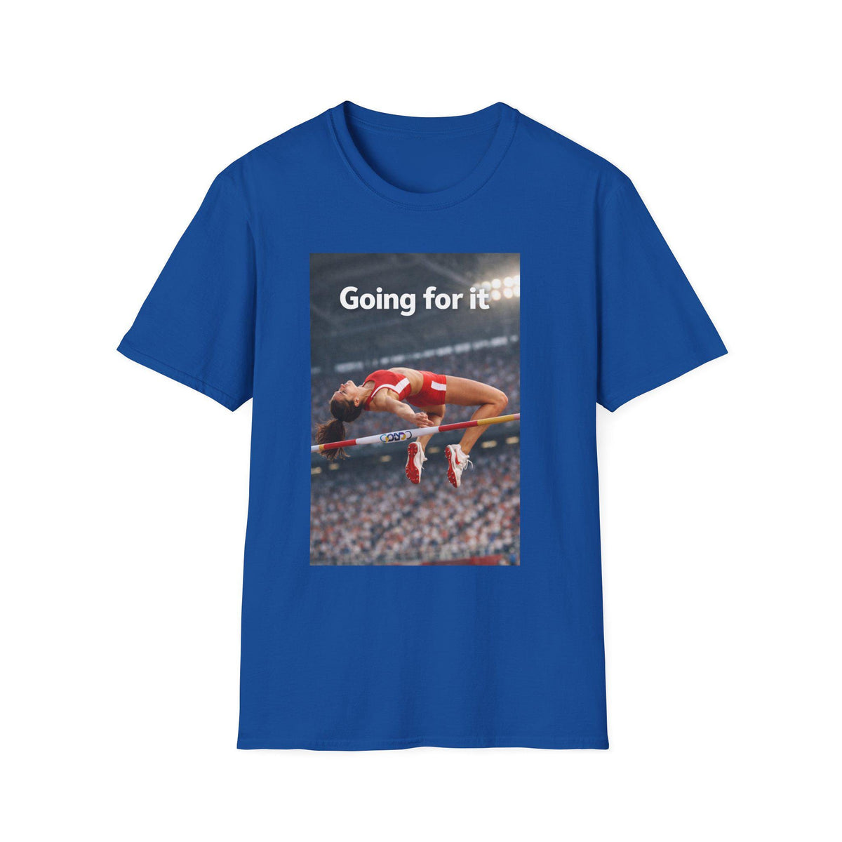 Going for It High Jumper T-Shirt | Track and Field Athletics Shirt