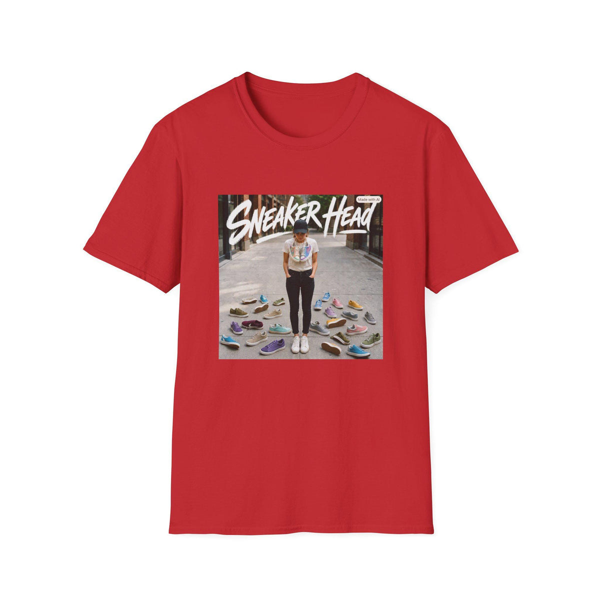 Sneaker Head T-Shirt | Streetwear Shoe Graphic Tee