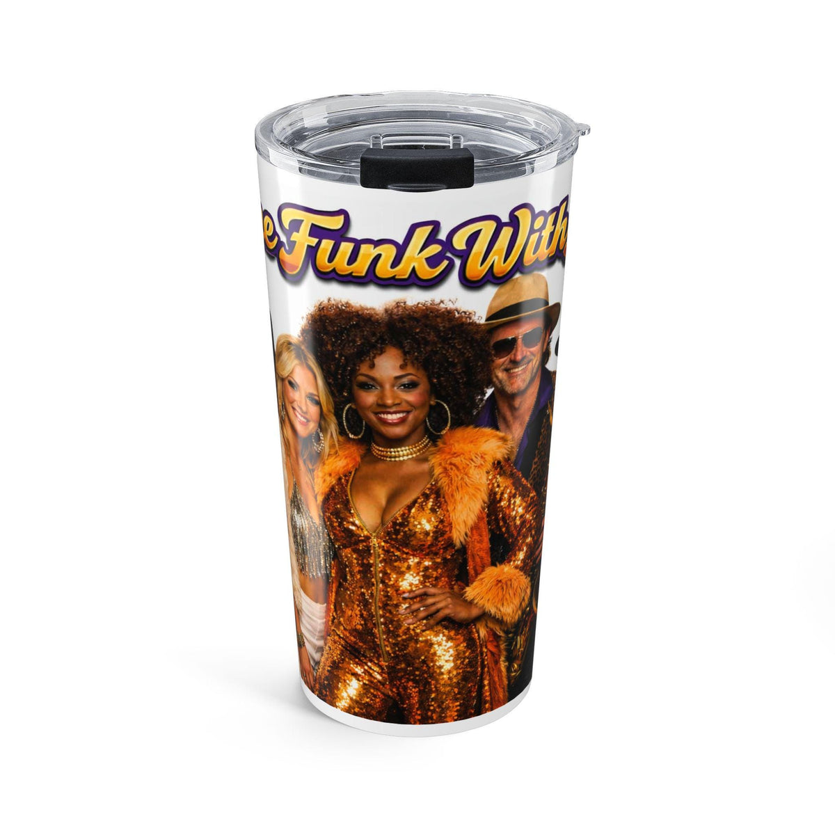 Funky Soul Band Tumbler 20oz | Retro Disco Music Drinkware