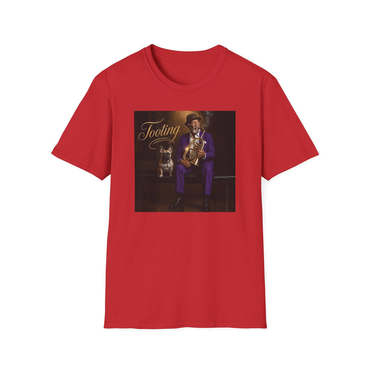 T-Shirt 'Feeling Groovy' Vintage Sax Player Graphic Tee