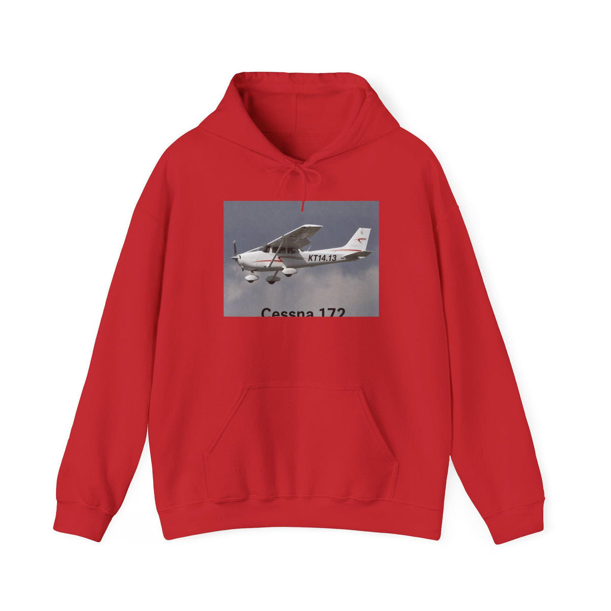 Cessna 172 Airplane Hoodie | Light Aircraft Pilot Aviation Sweatshirt