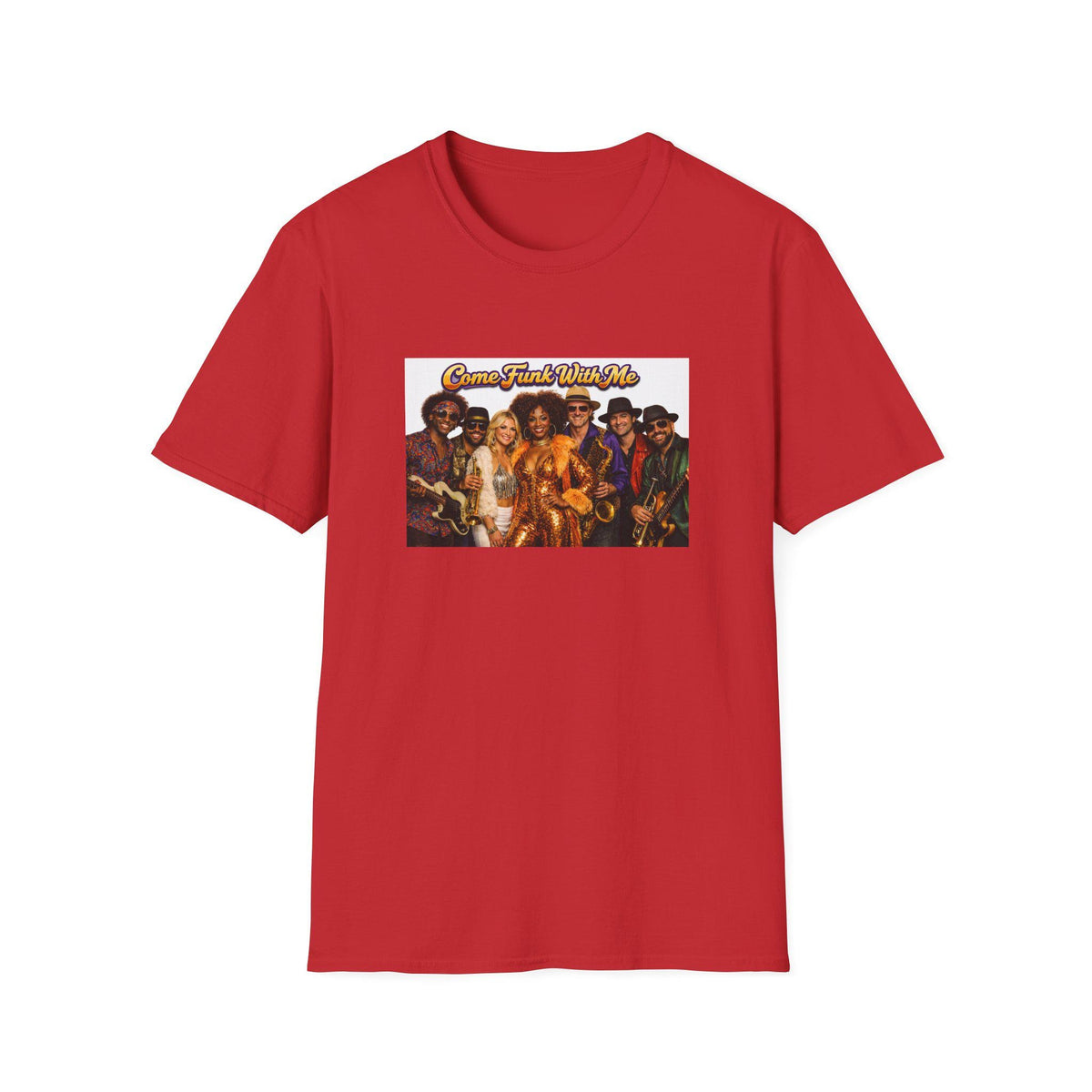 Come Funk With Me T-Shirt | Retro Funk Band Graphic Tee