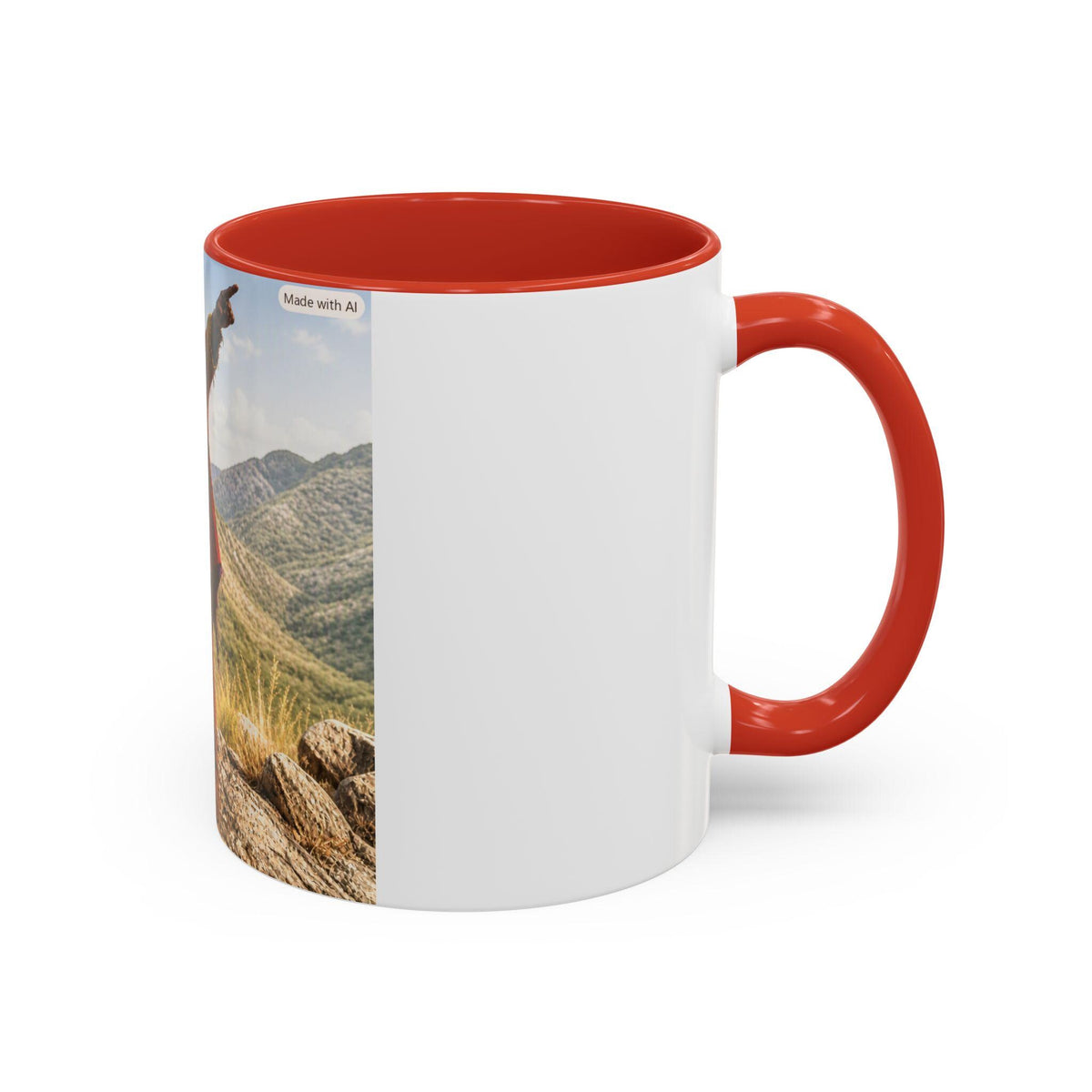 Father and son going home Landscape Scene Mug / 11oz /15oz