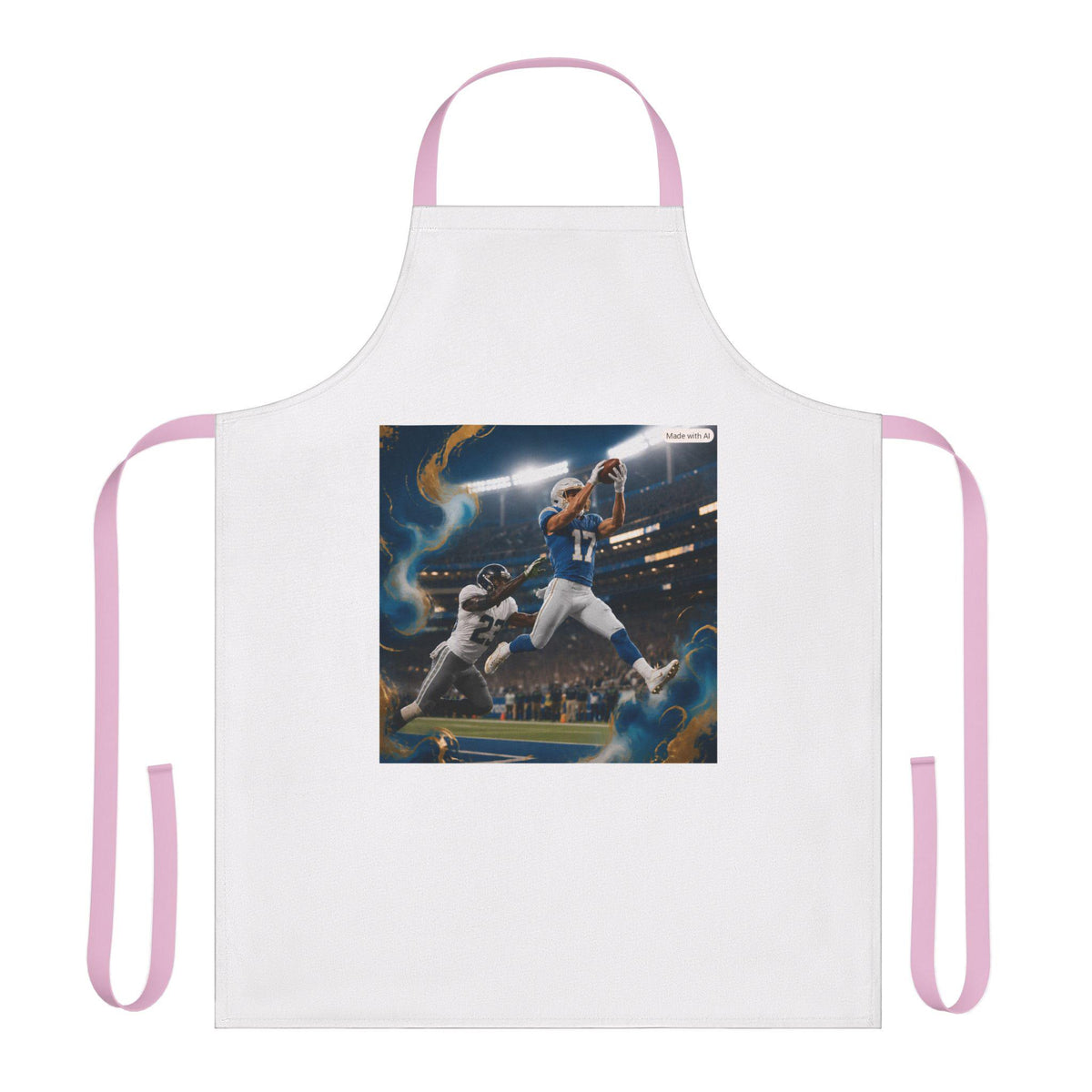 Quarterback Throwing Football Apron | Sports Cooking Apron