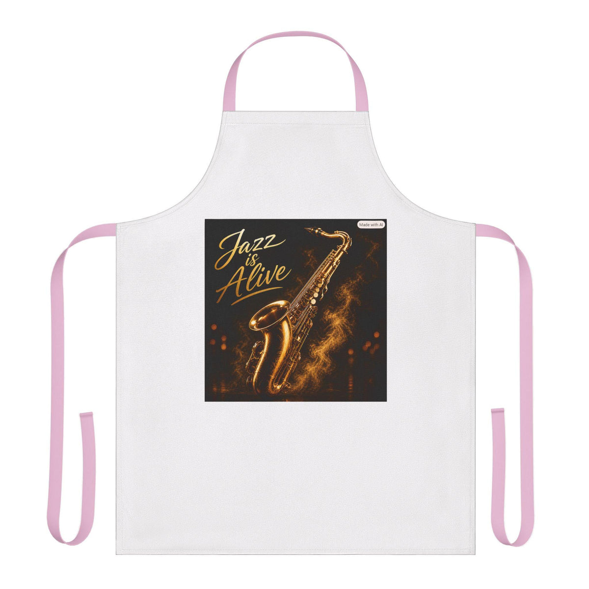 Jazz Alive Saxophone Apron | Musical Instrument Cooking Apron