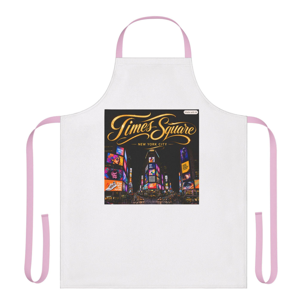 Times Square Night Lights Apron | New York City Skyline