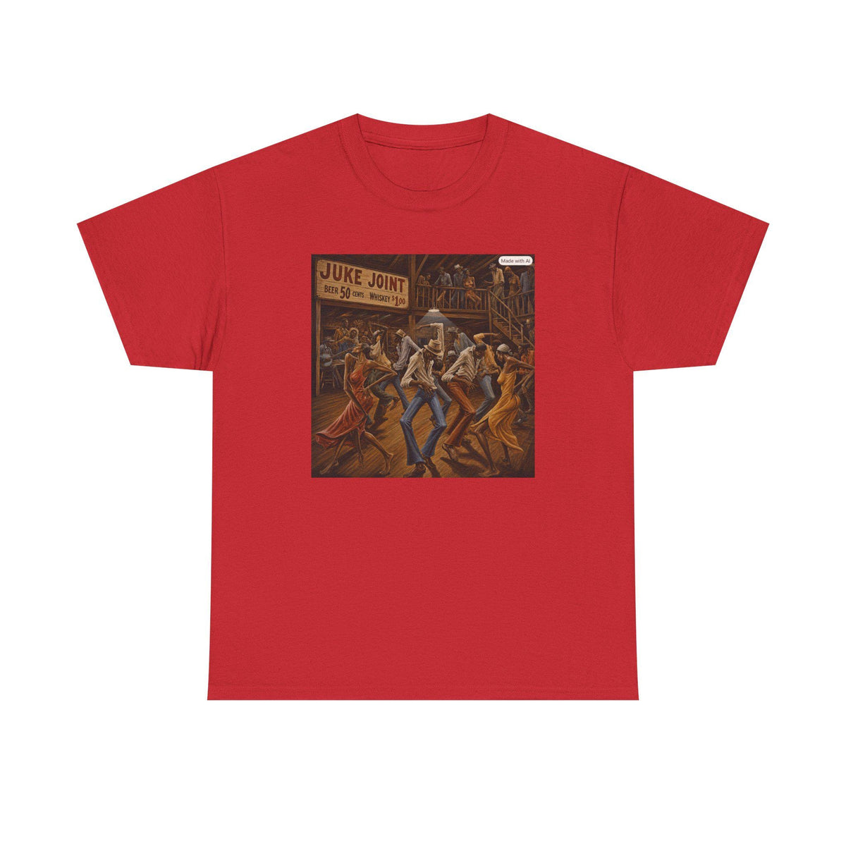 Vintage Jazz Dancers Tee | Retro Club Scene, Duke Joint Album Art