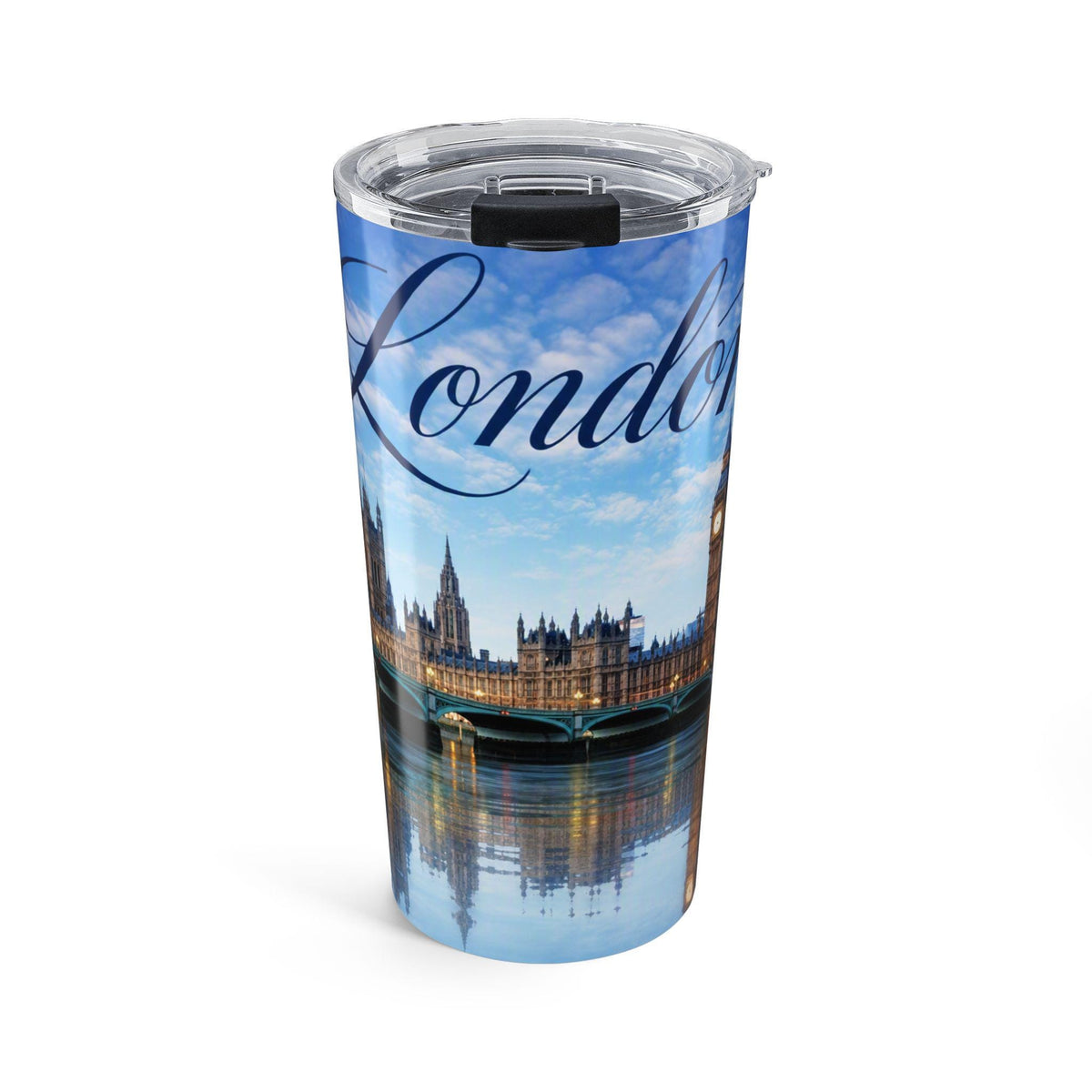 London skyline script Tumbler | 20oz travel cup