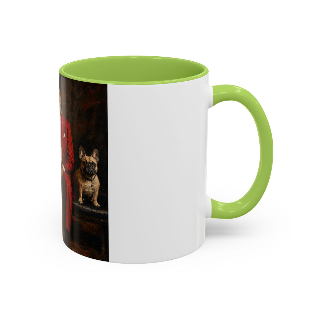 Jazz Tunes Coffee Mug — Vintage Gentleman Sax Player Accent Mug (11/15oz)