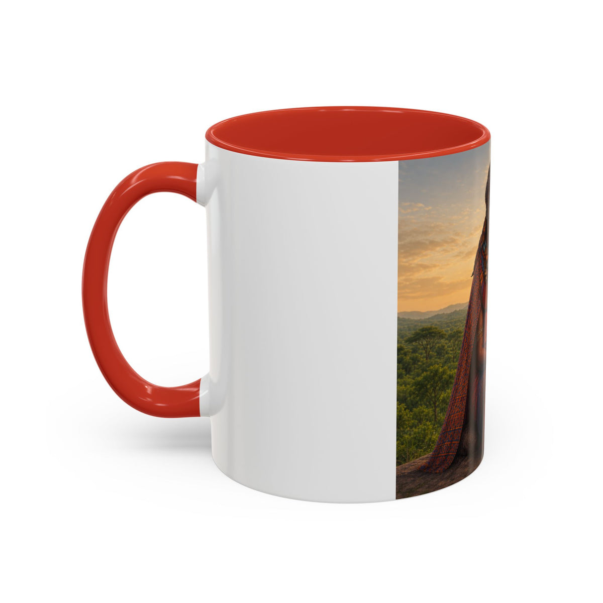 Silence At Sunset Accent Coffee Mug (11, 15oz)
