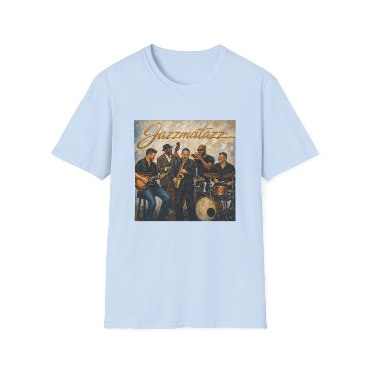 Jazzmatazz Band T-Shirt — Vintage Jazz Ensemble Graphic Tee