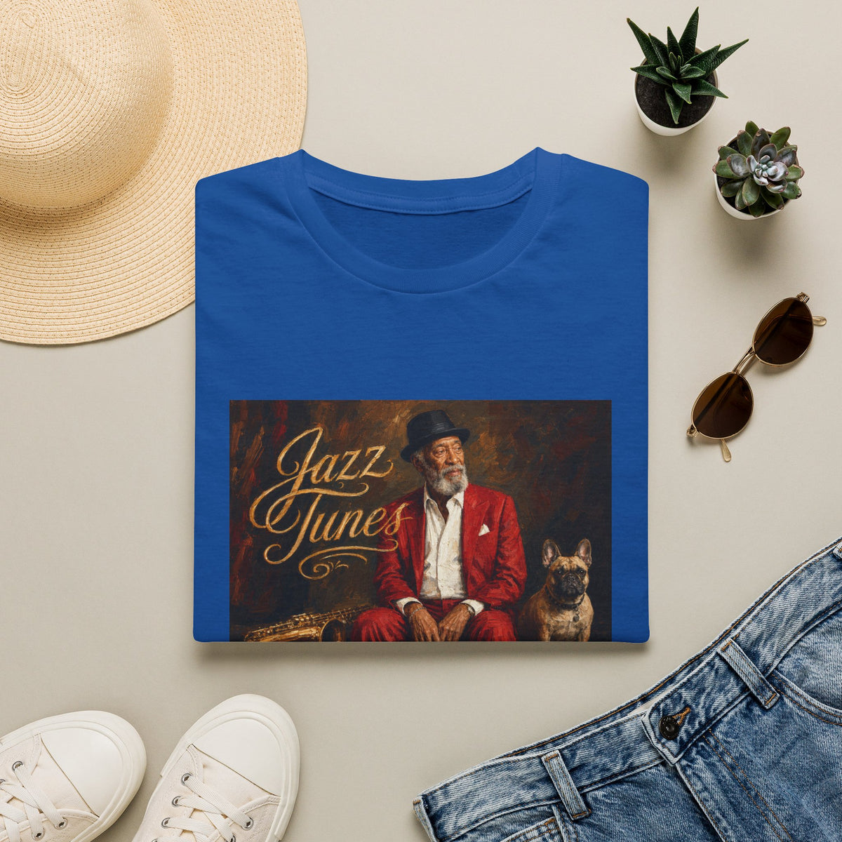 Jazz Tunes Unisex Soff Style T-Shirt