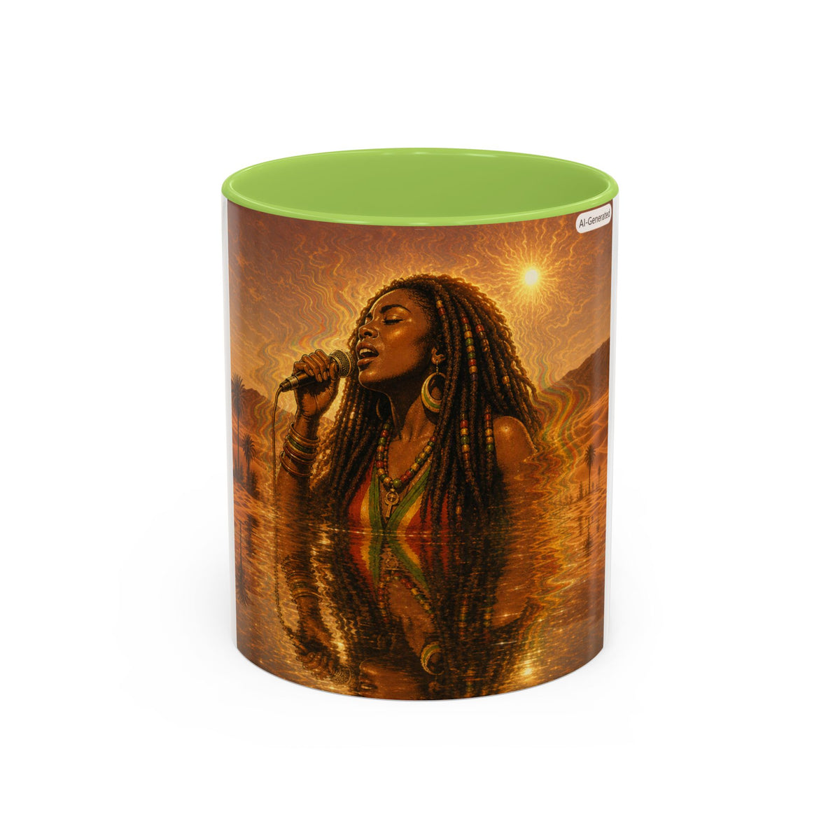 Reggae Accent Coffee Mug (11, 15oz)