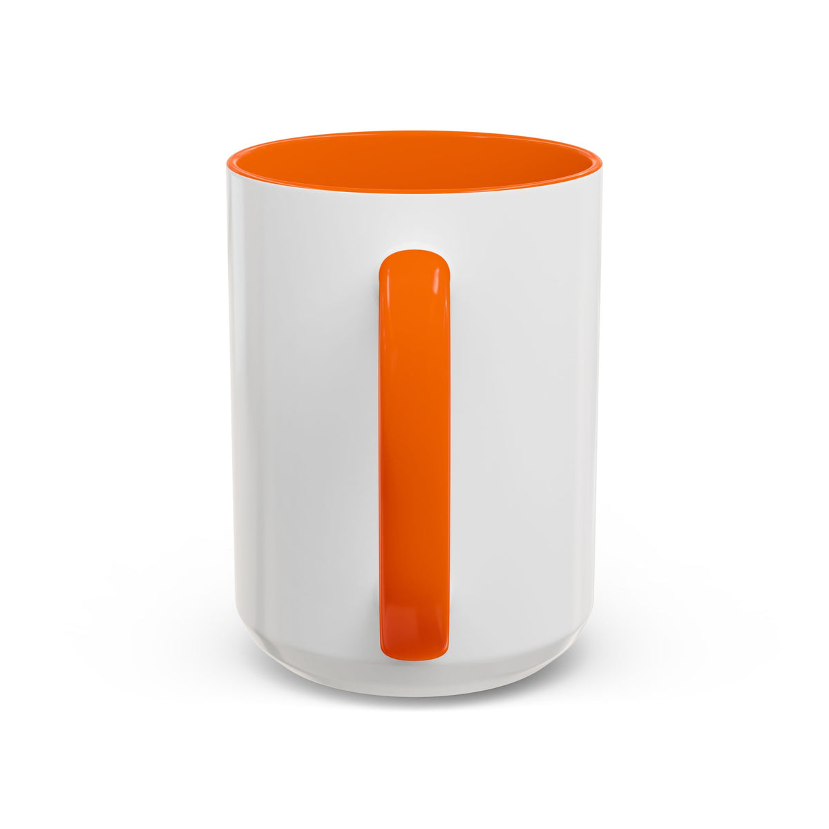 Basketball Silhouette Accent Coffee Mug — Color Block Players (11oz, 15oz)