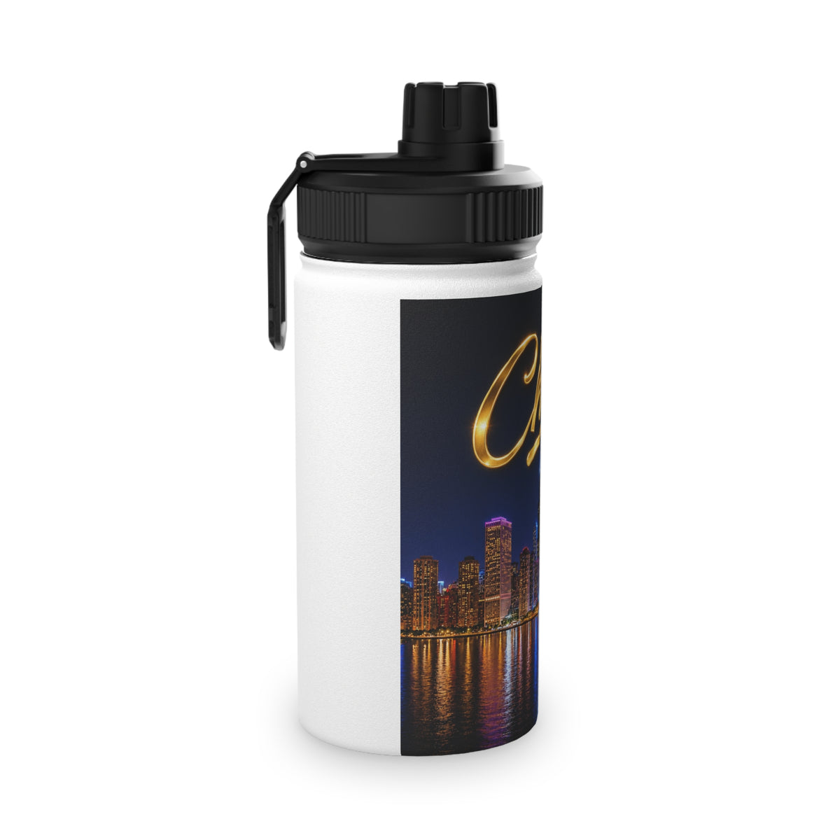 Stainless Steel Water Bottle, Chicago (city)