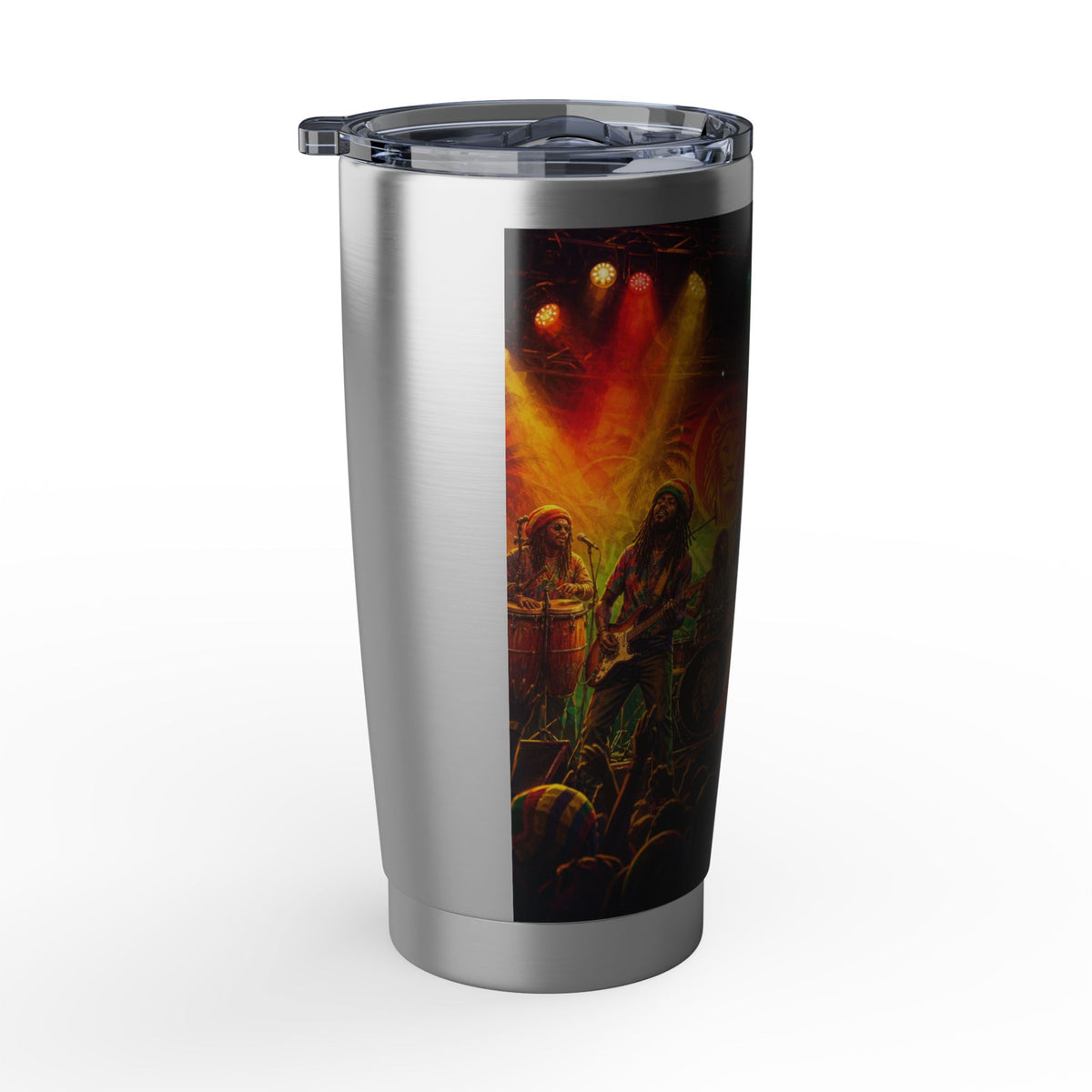 Vagabond Concert 20oz Tumbler — Live Music Band Stage Art Insulated Cup