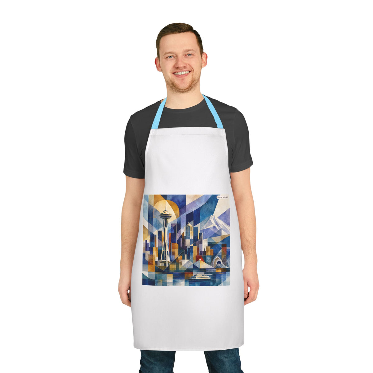 Greece Apron, 5-Color Straps (city)