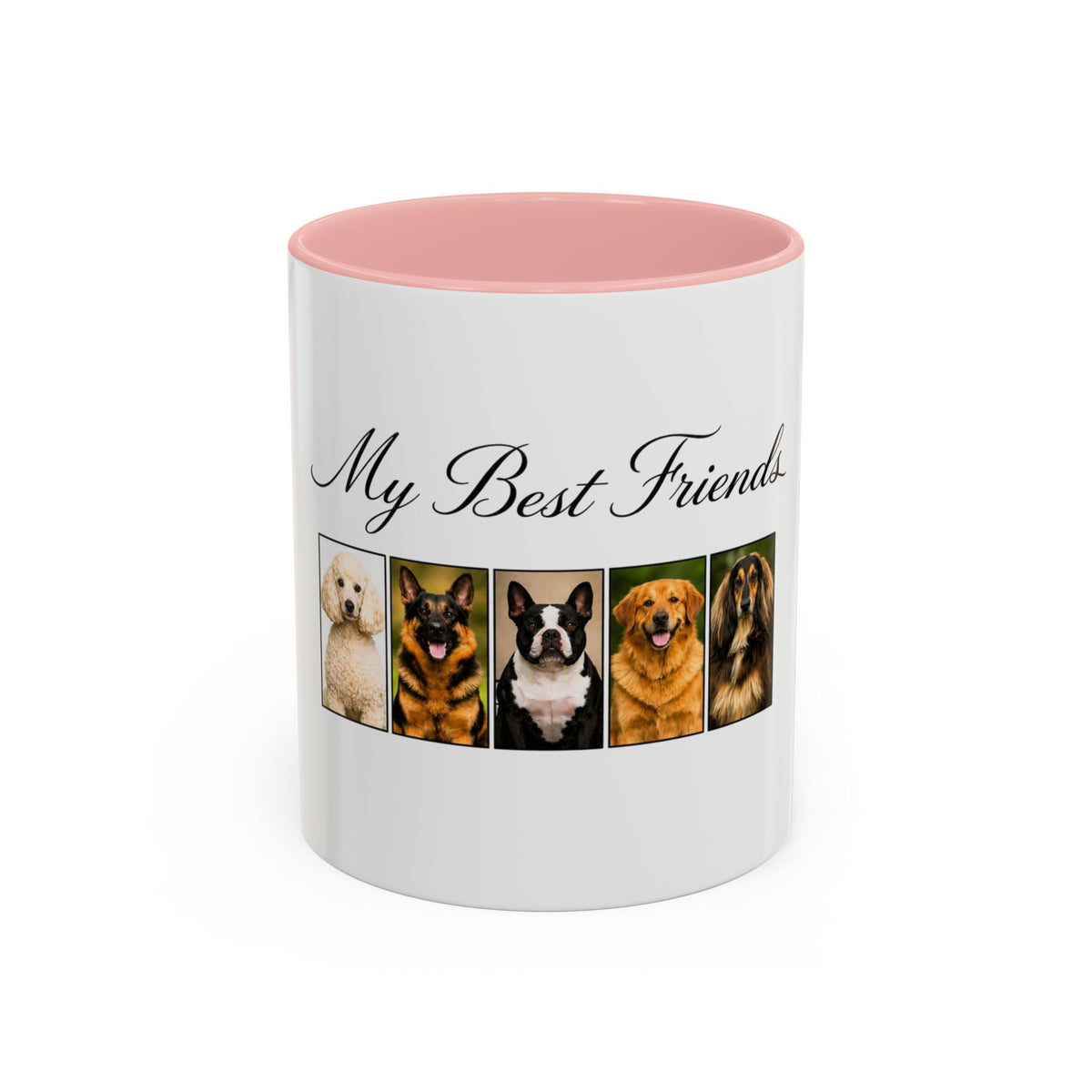My Best Friends Dog Photo Accent Coffee Mug (11/15oz)