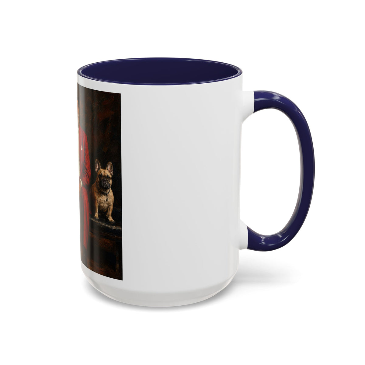 Jazz Tunes Coffee Mug — Vintage Gentleman Sax Player Accent Mug (11/15oz)