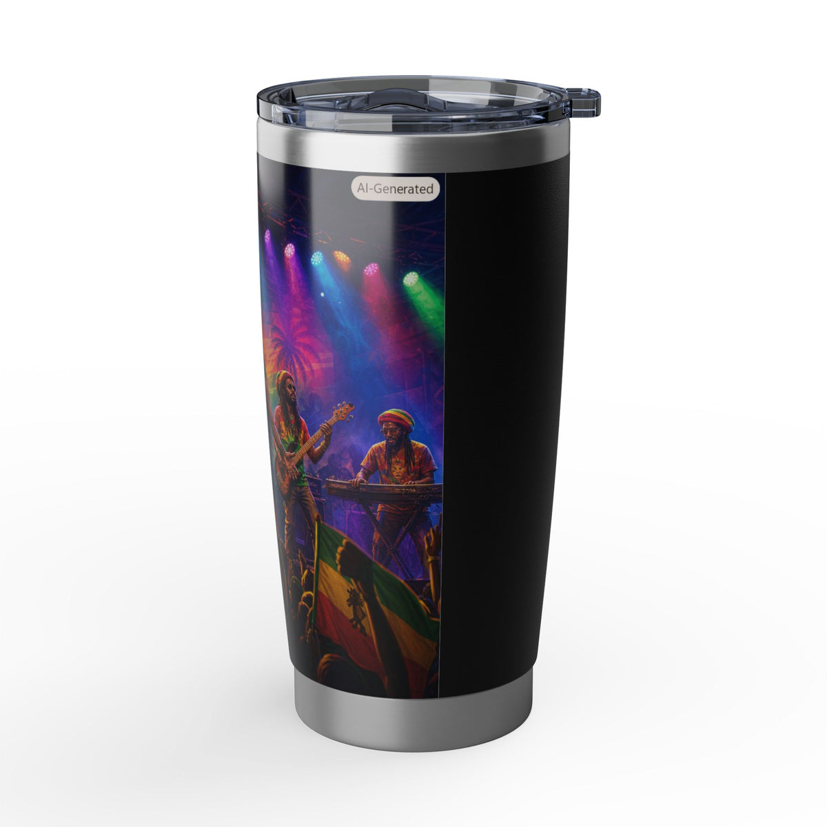 Vagabond Concert 20oz Tumbler — Live Music Band Stage Art Insulated Cup