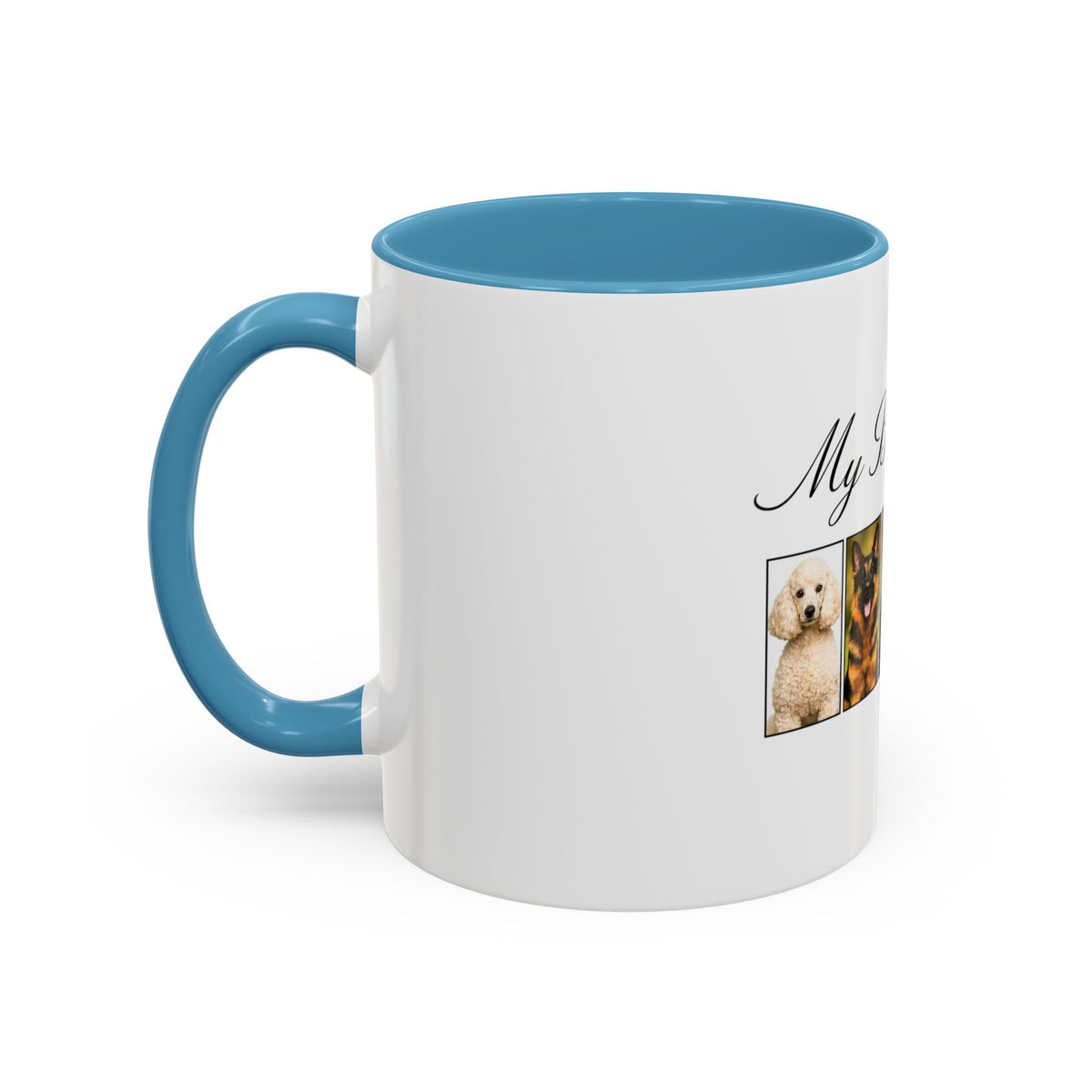 My Best Friends Dog Photo Accent Coffee Mug (11/15oz)