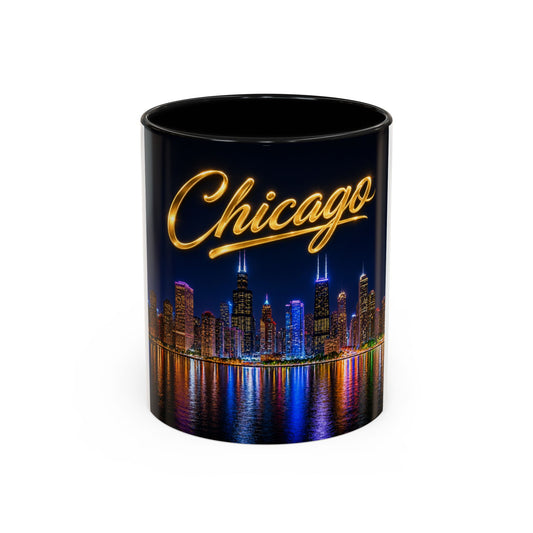 Chicago Accent Coffee Mug (11, 15oz)