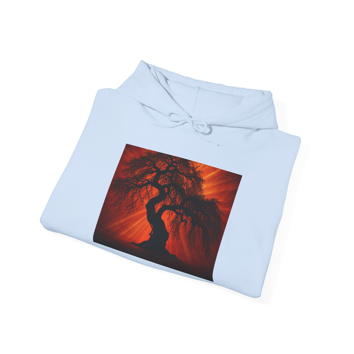 Sunset Black Tree Art Pullover
