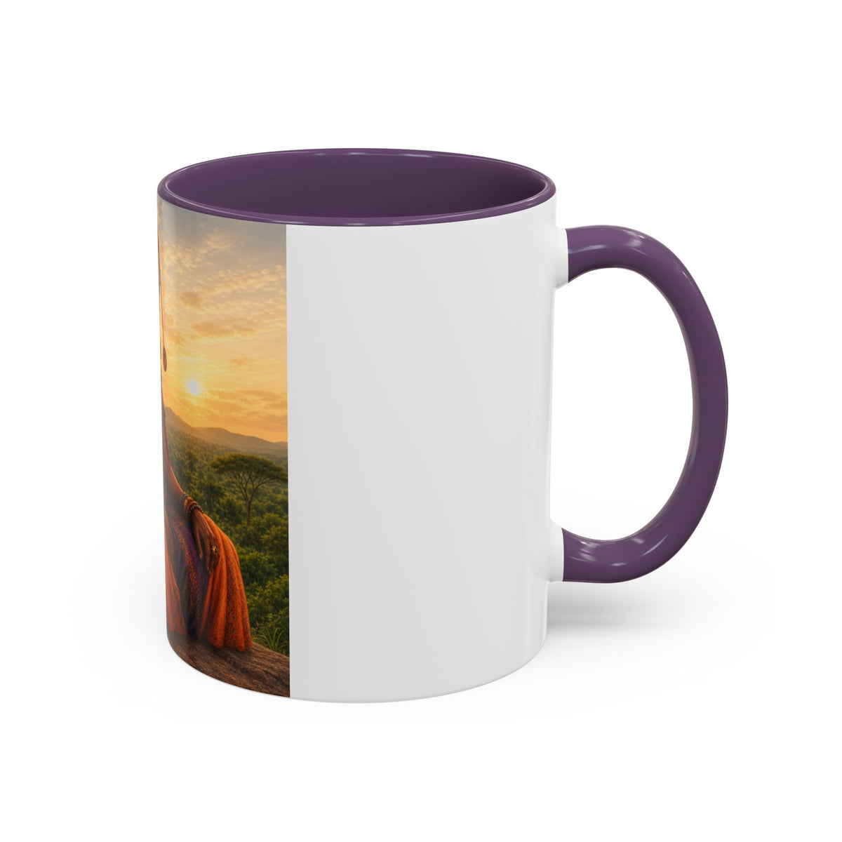 Silence At Sunset Accent Coffee Mug (11, 15oz)