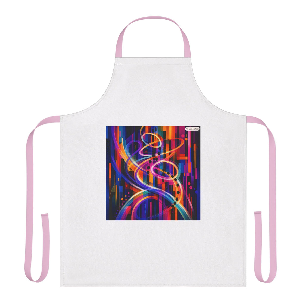 Abstract Apron, 5-Color Straps