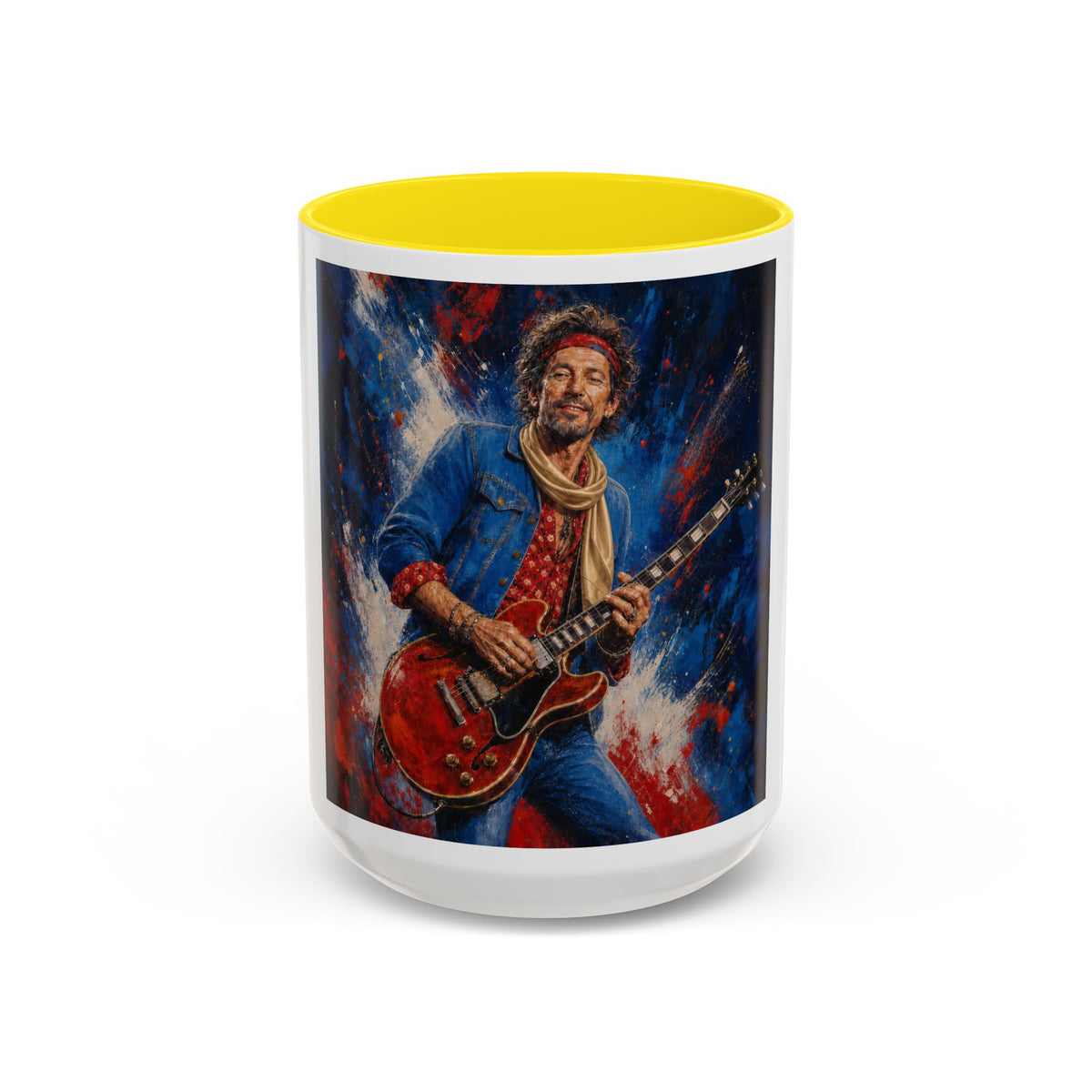 Rock and Roll Accent Coffee Mug (11, 15oz)