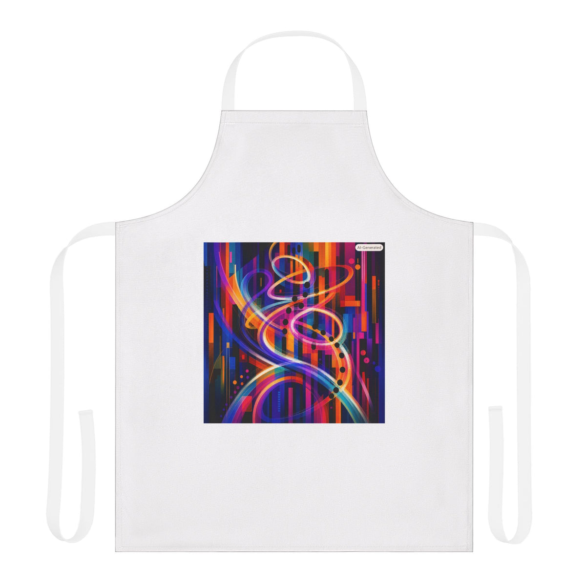 Abstract Apron, 5-Color Straps