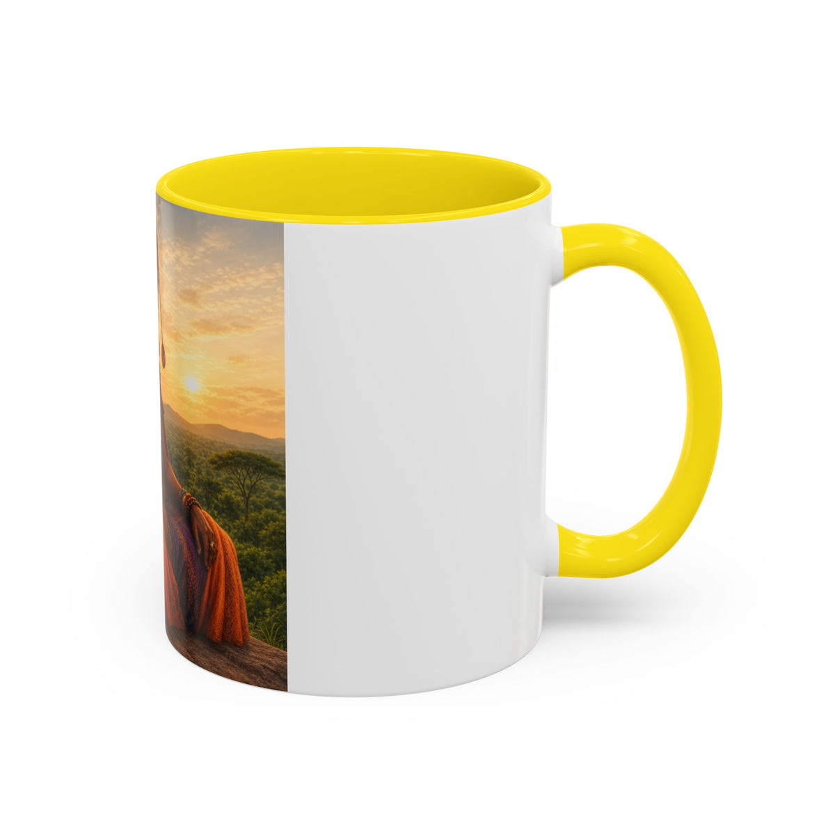 Silence At Sunset Accent Coffee Mug (11, 15oz)