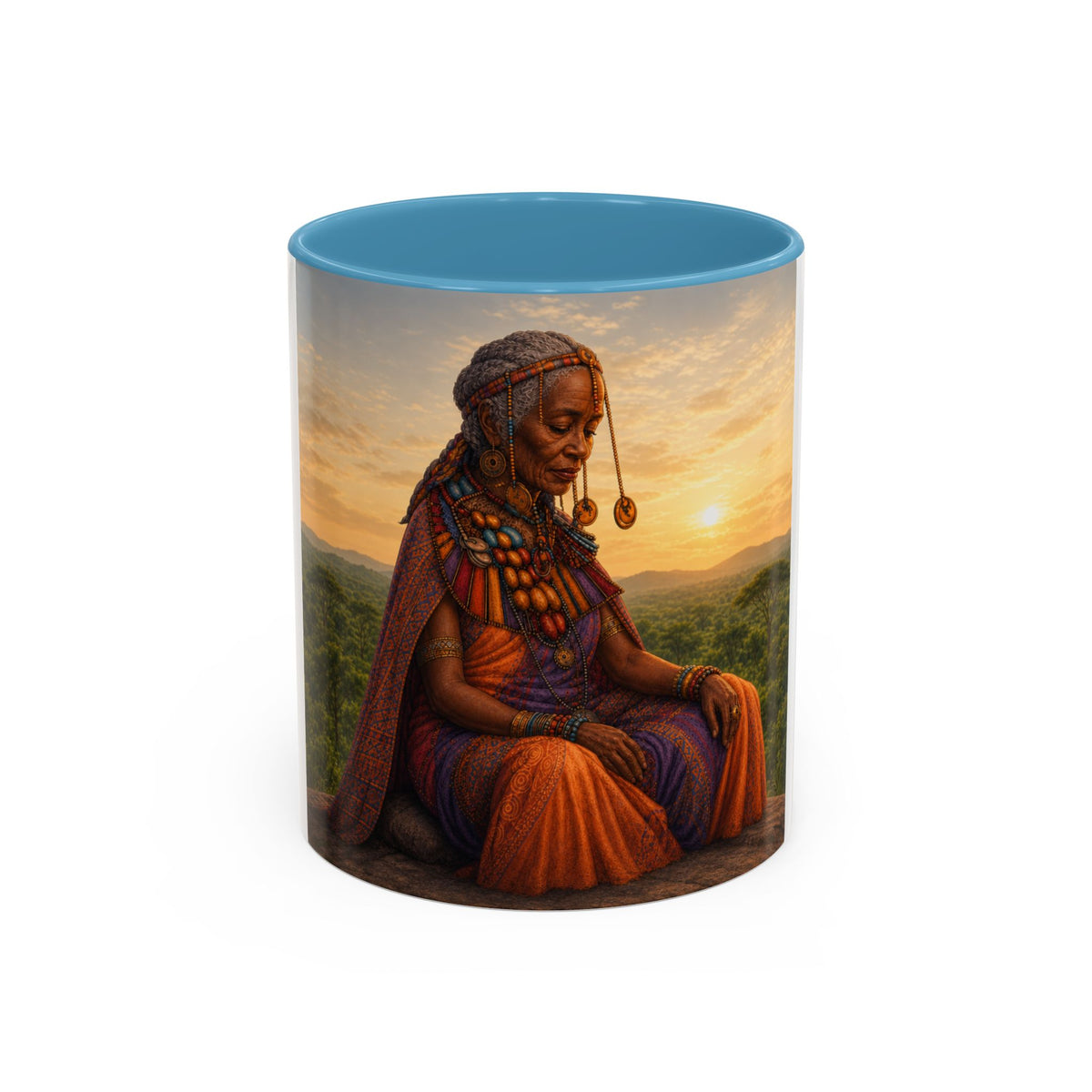 Silence At Sunset Accent Coffee Mug (11, 15oz)