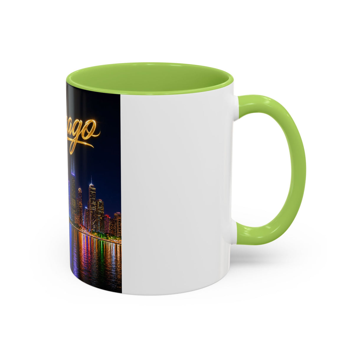 Chicago Accent Coffee Mug (11, 15oz)