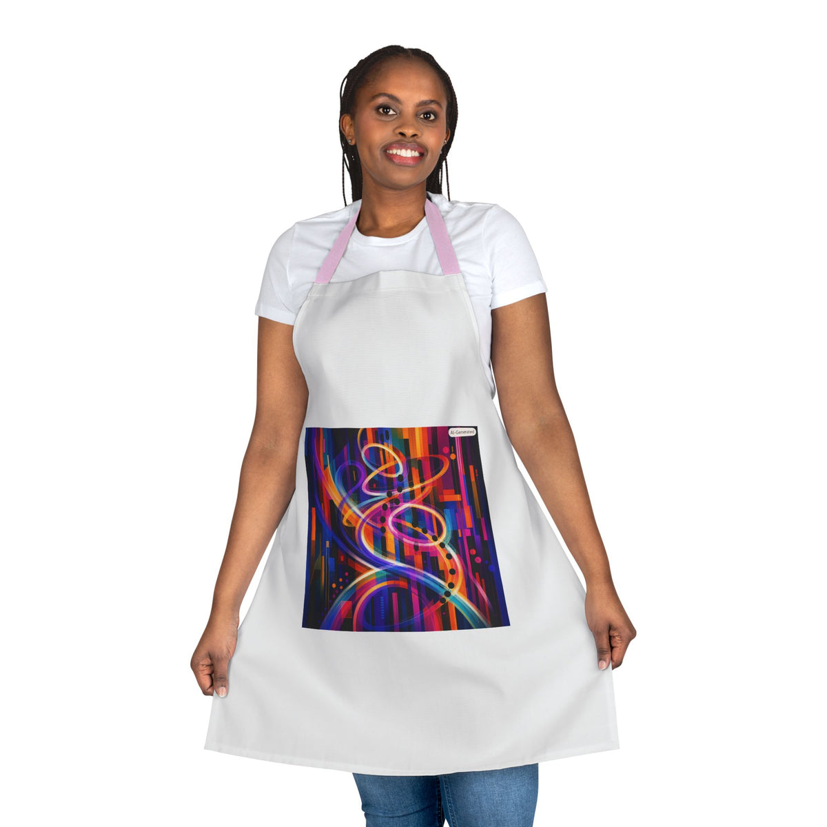 Abstract Apron, 5-Color Straps