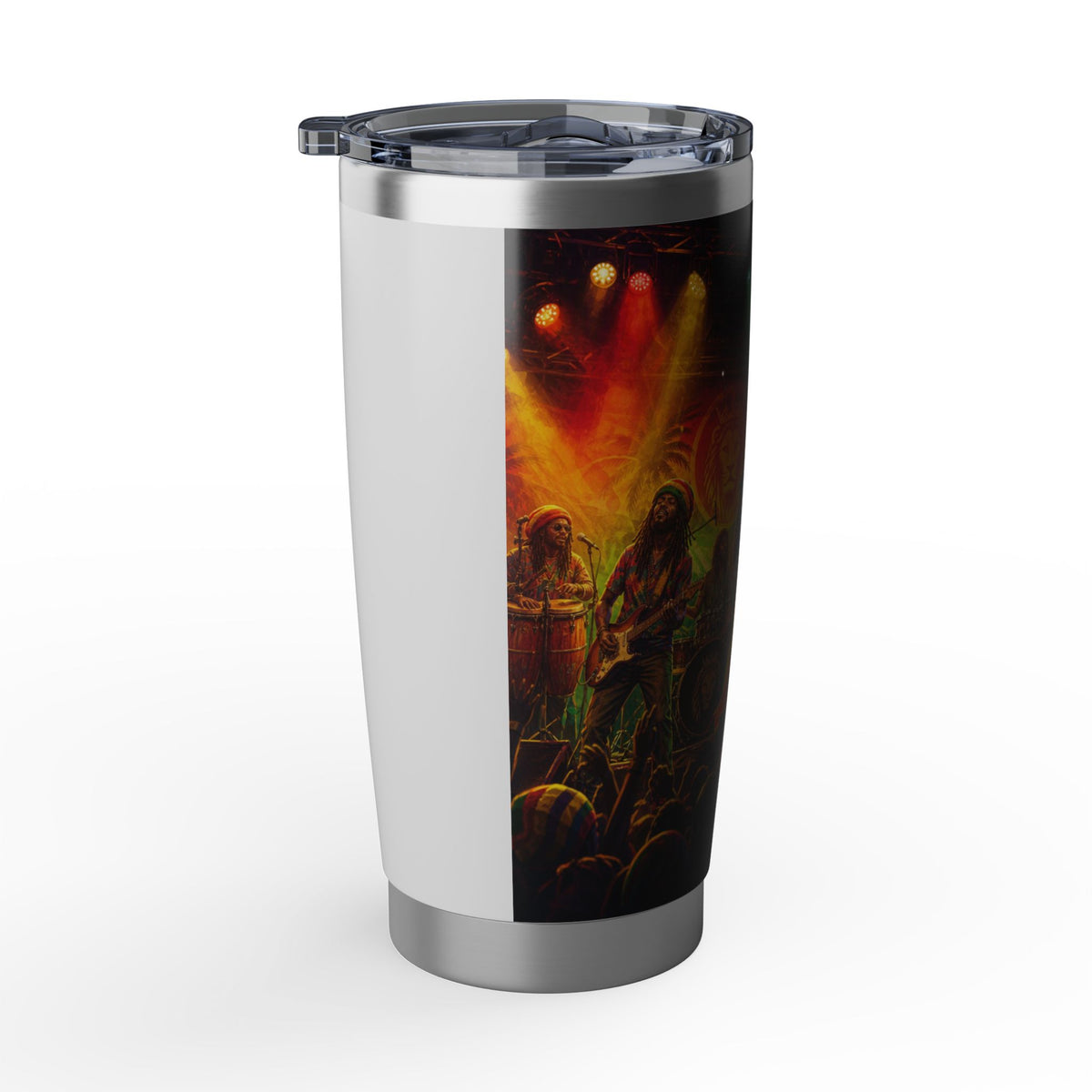Vagabond Concert 20oz Tumbler — Live Music Band Stage Art Insulated Cup