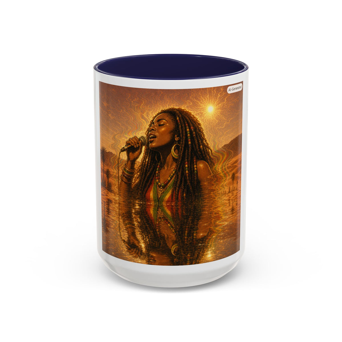 Reggae Accent Coffee Mug (11, 15oz)
