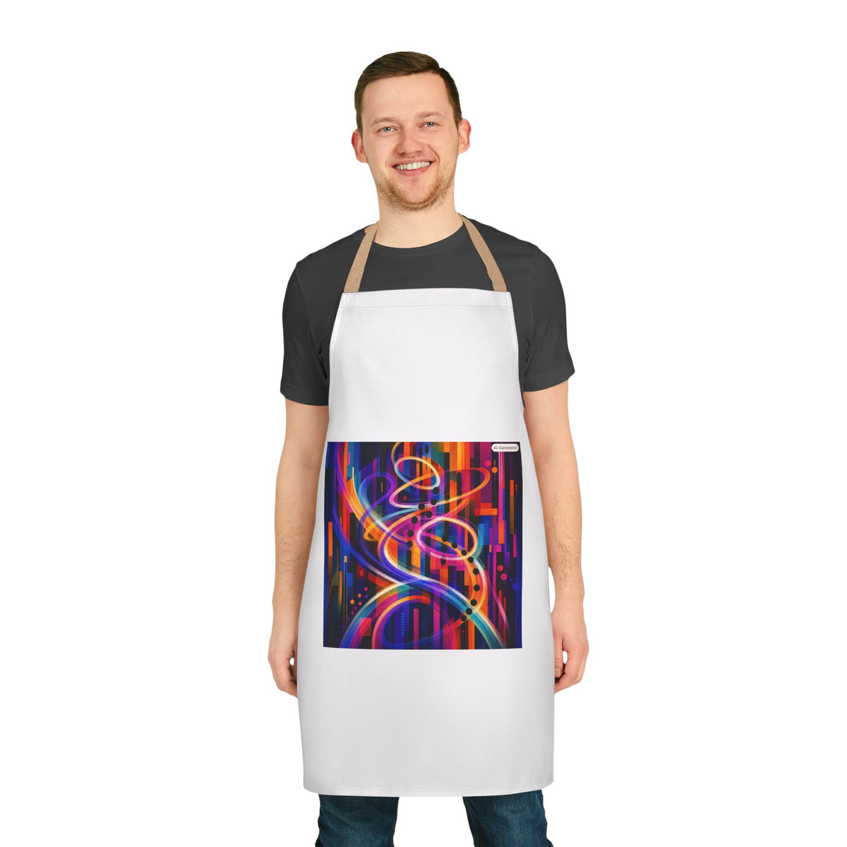 Abstract Apron, 5-Color Straps
