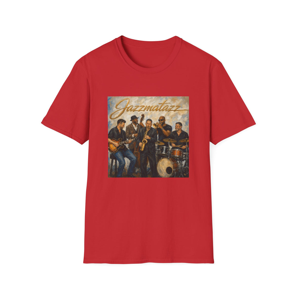 Jazzmatazz Band T-Shirt — Vintage Jazz Ensemble Graphic Tee