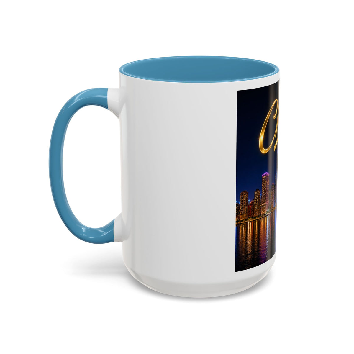 Chicago Accent Coffee Mug (11, 15oz)