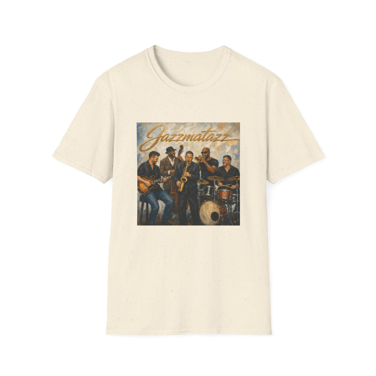 Jazzmatazz Band T-Shirt — Vintage Jazz Ensemble Graphic Tee