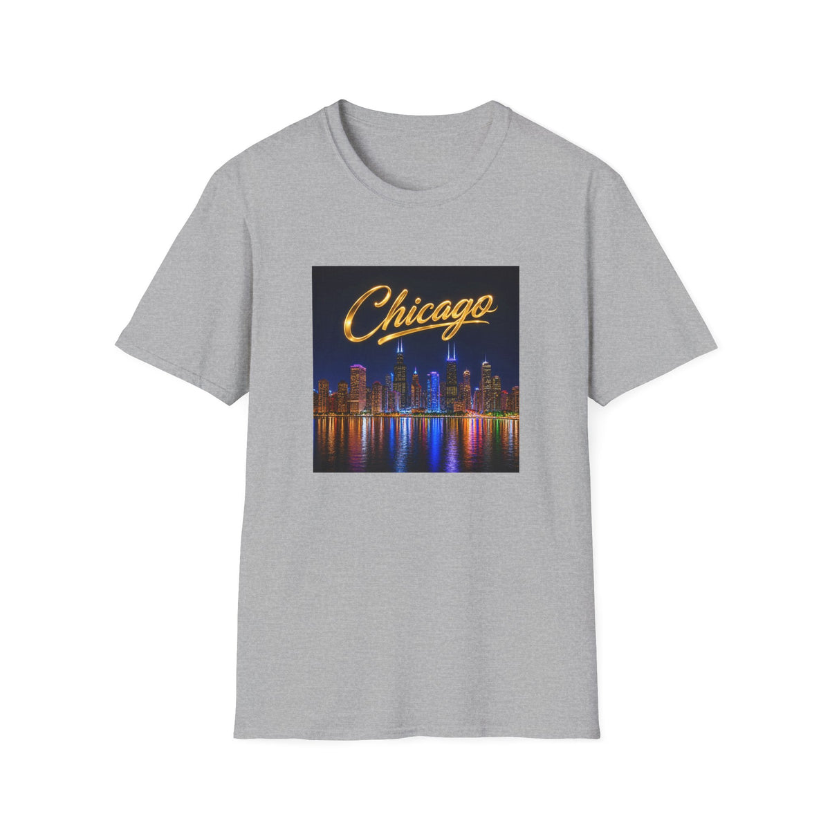 Chicago Unisex Soft style T-Shirt (city)