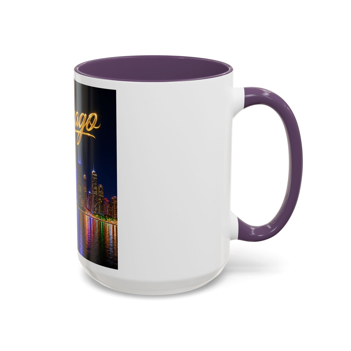 Chicago Accent Coffee Mug (11, 15oz)